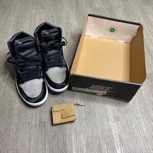 Air Jordan 1 Retro Hi OG Satin Shadow Women’s Shoe Size 9 Gray NWT